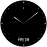 Minimal Black v20 Watch Face icon