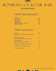 Bombay Cocktail Bar menu 7