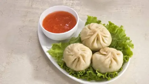 Veg Steamed Momos [10 Pieces]