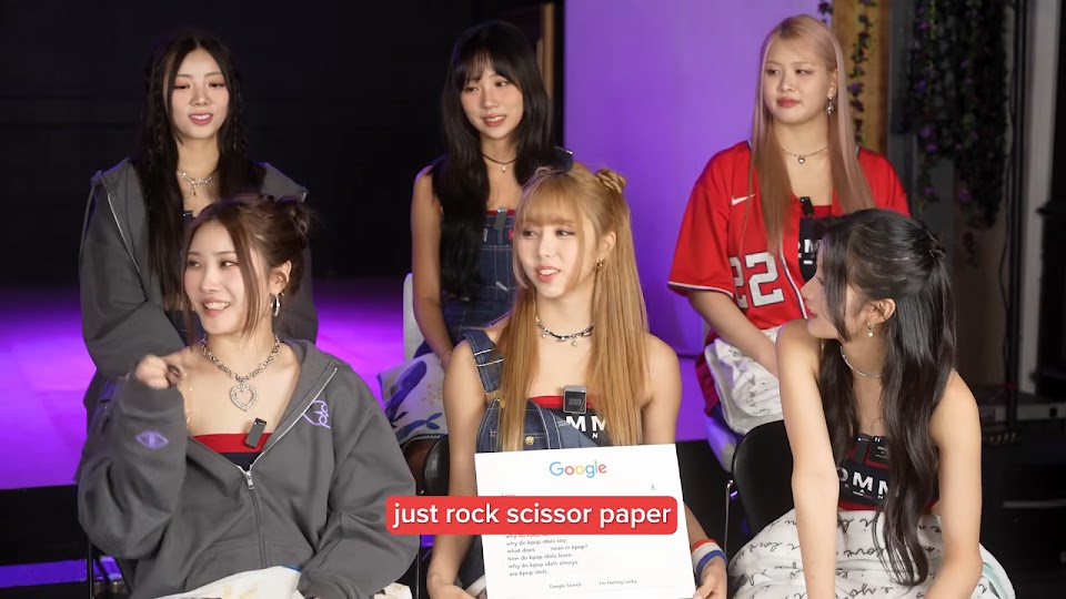 Kpop Idols respondem às perguntas mais pesquisadas sobre Kpop Idols (ft. PURPLE KISS) 3-14 captura de tela