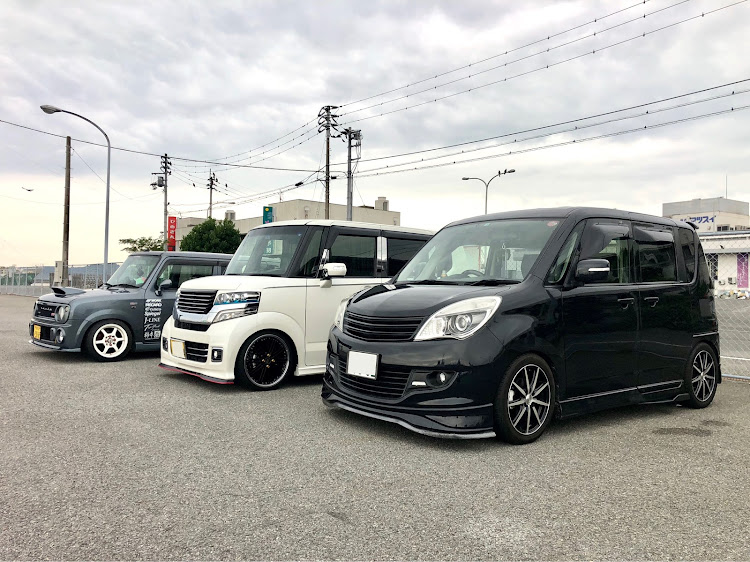 ソリオの漆黒・半年ぶりに再会・感謝・アクスル確定？w・滑り台で負けず嫌い発揮wに関するカスタム事例の投稿画像1枚目