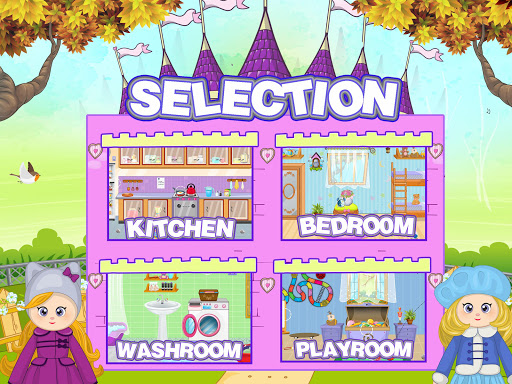 Pretend Play Doll House: Town Family Mansion Fun screenshots 8