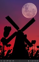 Tulip Windmill Live Wallpaper Screenshot