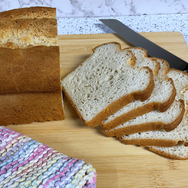 Gluten free crusty artisan sandwich bread