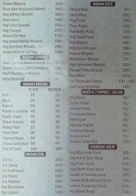 Krishna menu 2