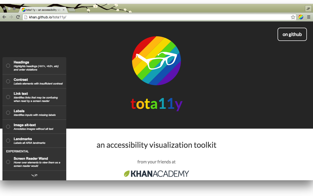 tota11y for Chrome Preview image 0