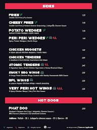 Good Flippin' Burgers menu 2