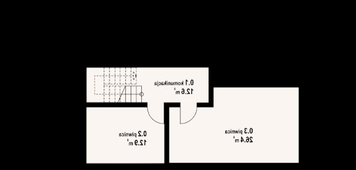 Chmielniki małe dw 65 - Rzut piwnicy