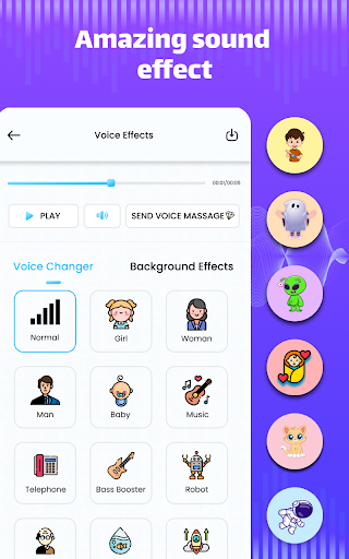 Screenshot Voice Changer & Voice Effects