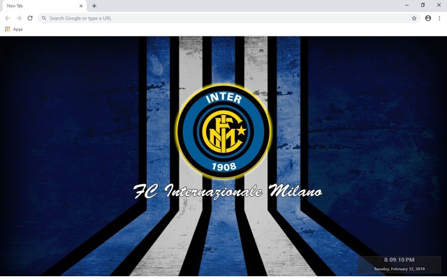 Inter Milan New Tab & Wallpapers Collection