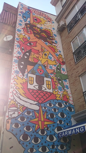 Mural De Los Mil Ojitos