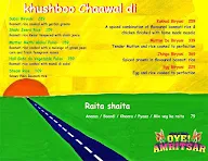 Oye Amritsar menu 7