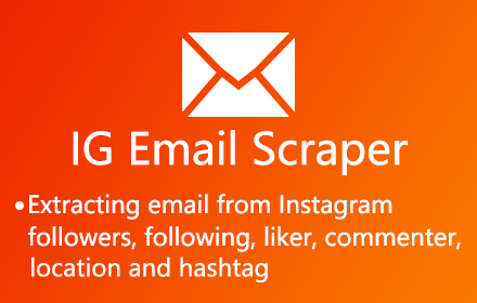 IG Email Scraper - Extractor for Instagram small promo image