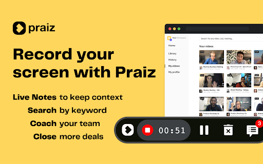 Praiz Screen Recorder