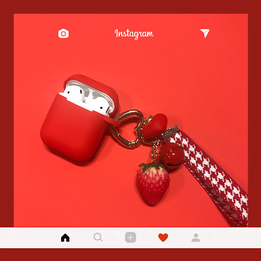 Title 5, Strawberry Headphone Protective Case for Lovers...