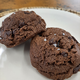 Double Chocolate Sea Salt Cookie