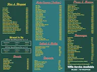 The Great Indian Tadka menu 2