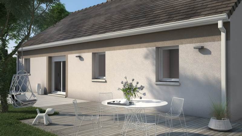 Vente maison neuve 4 pièces 76 m² à Louversey (27190), 195 297 €
