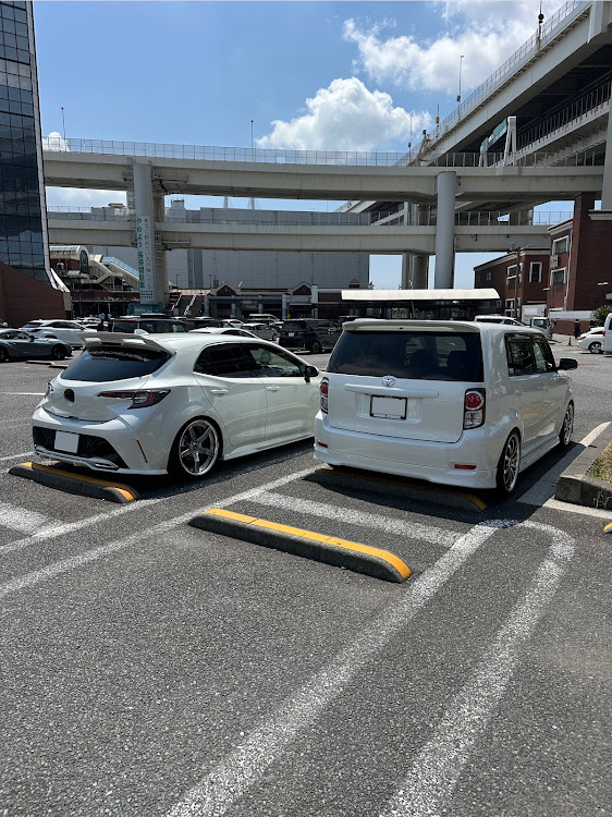 カローラスポーツのカローラルミオン・お盆休み・ドライブ・景色+車・台風にお気を付け下さいに関するカスタム事例の投稿画像6枚目