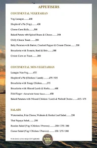 The Marina Upper Deck - Rooftop Cafe- Sea Palace Hotel menu 7