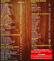 Dc Burger menu 1