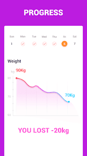 Weight Loss Coach - Lose Weight Fitness & Workout Screenshot