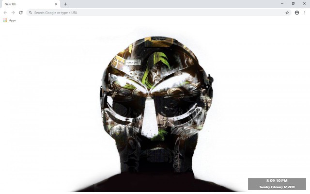 MF DOOM New Tab & Wallpapers Collection