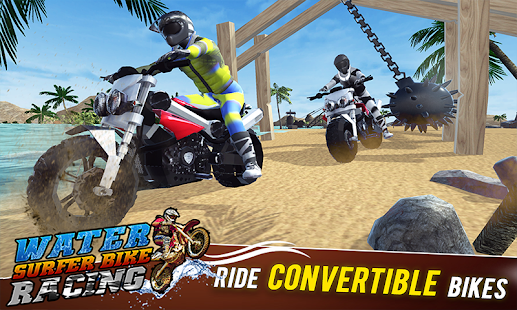 Water Surfing Moto Bike Stunt Bike Racing Games(圖2)-速報App