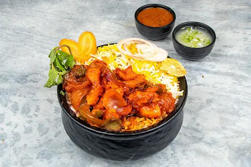 Special Chilli Chicken Biryani