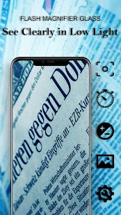 Magnifying Camera with Flashlight & Torch स्क्रीनशॉट