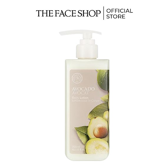 Sữa Dưỡng Thể Cung Cấp Ẩm Thefaceshop Avocado Body Lotion 300Ml