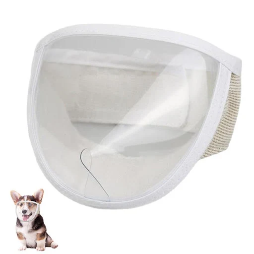 Breathable Transparent Cat Muzzle Petts Bathing Transparent Mouth And Nose Mask Anti Bite Puppy Grooming Muzzle Cat Supp