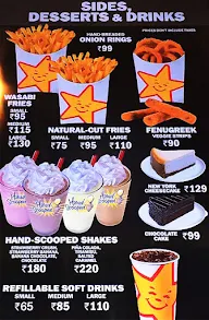 Carl's Jr menu 7