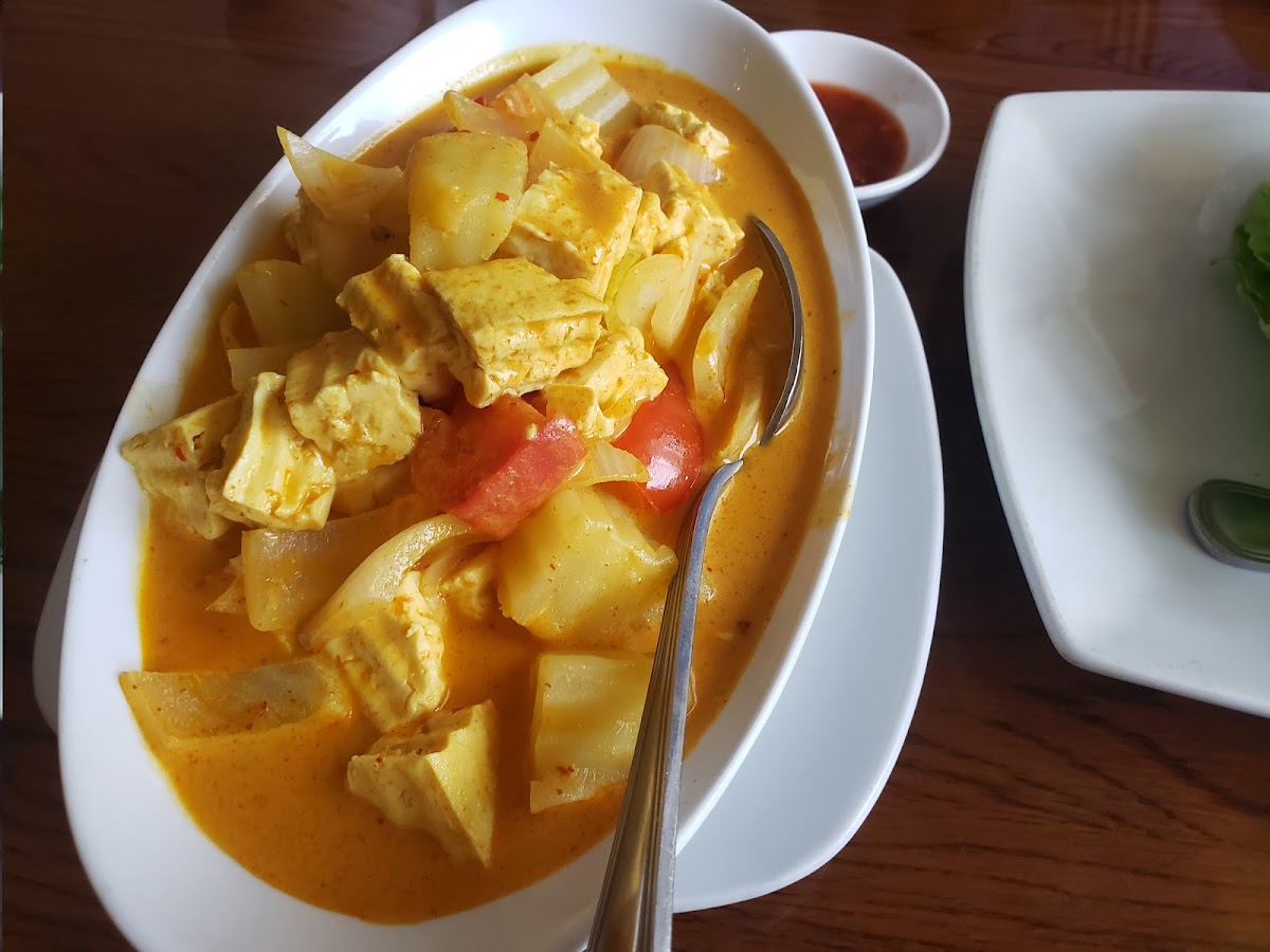 Yellow curry; Vegan gluten free