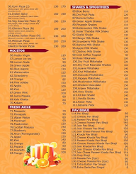 Lord Of The Snacks menu 2