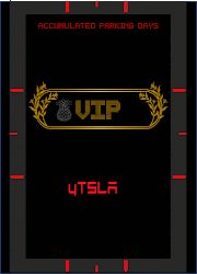 yTSLA VIP Named pass one, Dark Voyage