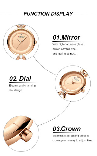 Title 6, Fashion Womens Rhinestone Watch Waterproof Qua...