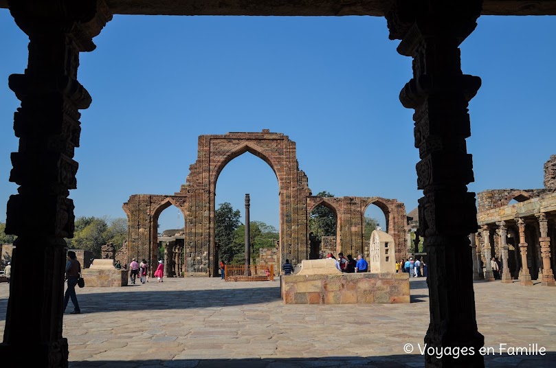 qutub minar, iron pillar