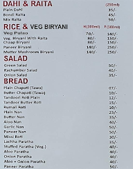 Khao Biryani menu 5
