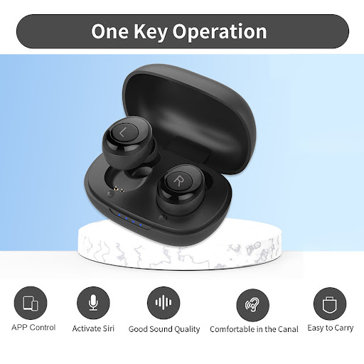 Title 8, H001 Rechargeable Bluetooth Digital Headset Sou...