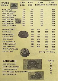 The Cake Heart Junction 24*7 menu 2