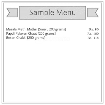 Abhishek Sweet And Snacks menu 