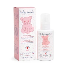 Phấn rôm nước với tinh bột bắp Babycoccole 0M+ 125ml