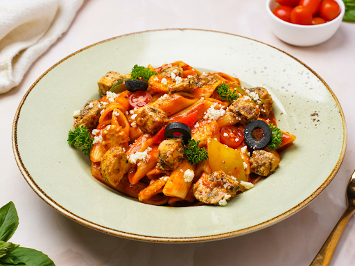 Tomato Basil Chicken Pasta