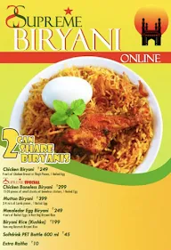 Mani's Dum Biryani menu 1