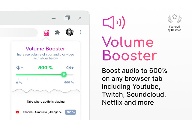 Volume Booster - صدای خود را تقویت کنید