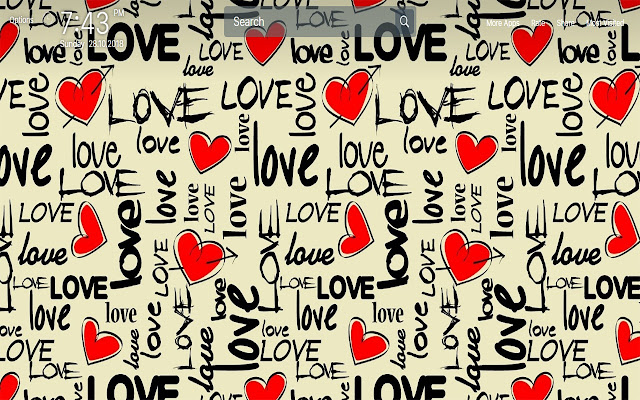 On Love Wallpapers for New Tab 