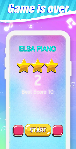 Piano Tiles Elsa Game - Let It Go