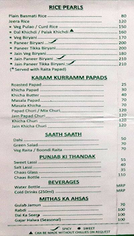 Aas Tiffin Service menu 3