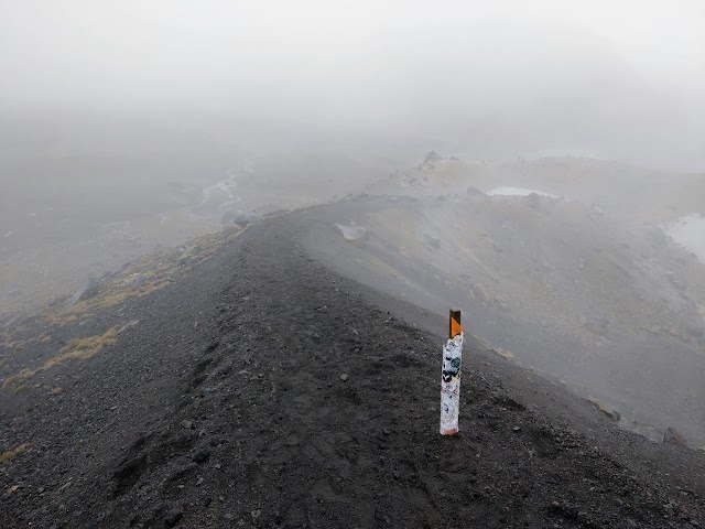 Tongariro Alpine Crossing Volcano Scree Track